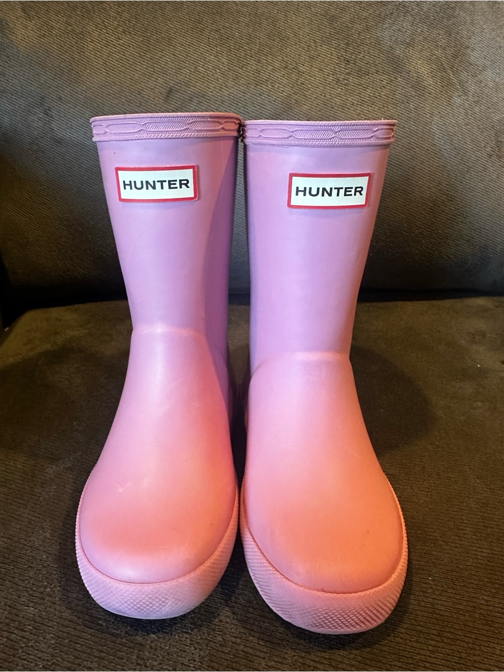 Girls classic hunter rain boot size 9 toddler girl